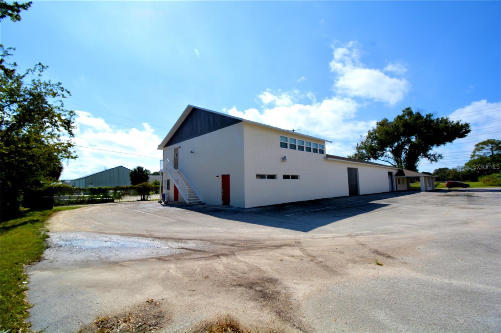 Rear and North Side of Building