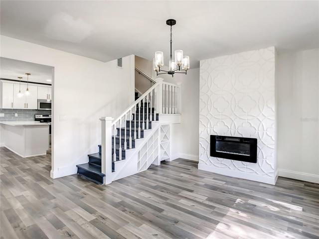Masterfully Sculpted Electric Fireplace