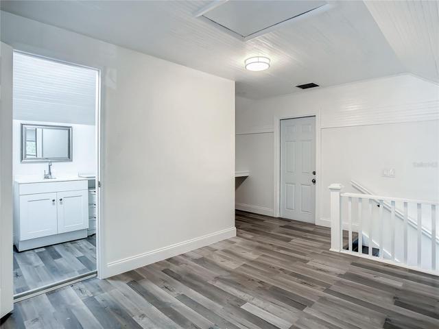 2nd Floor Platform showing 2nd Floor Bathroom and Built in Office Space
