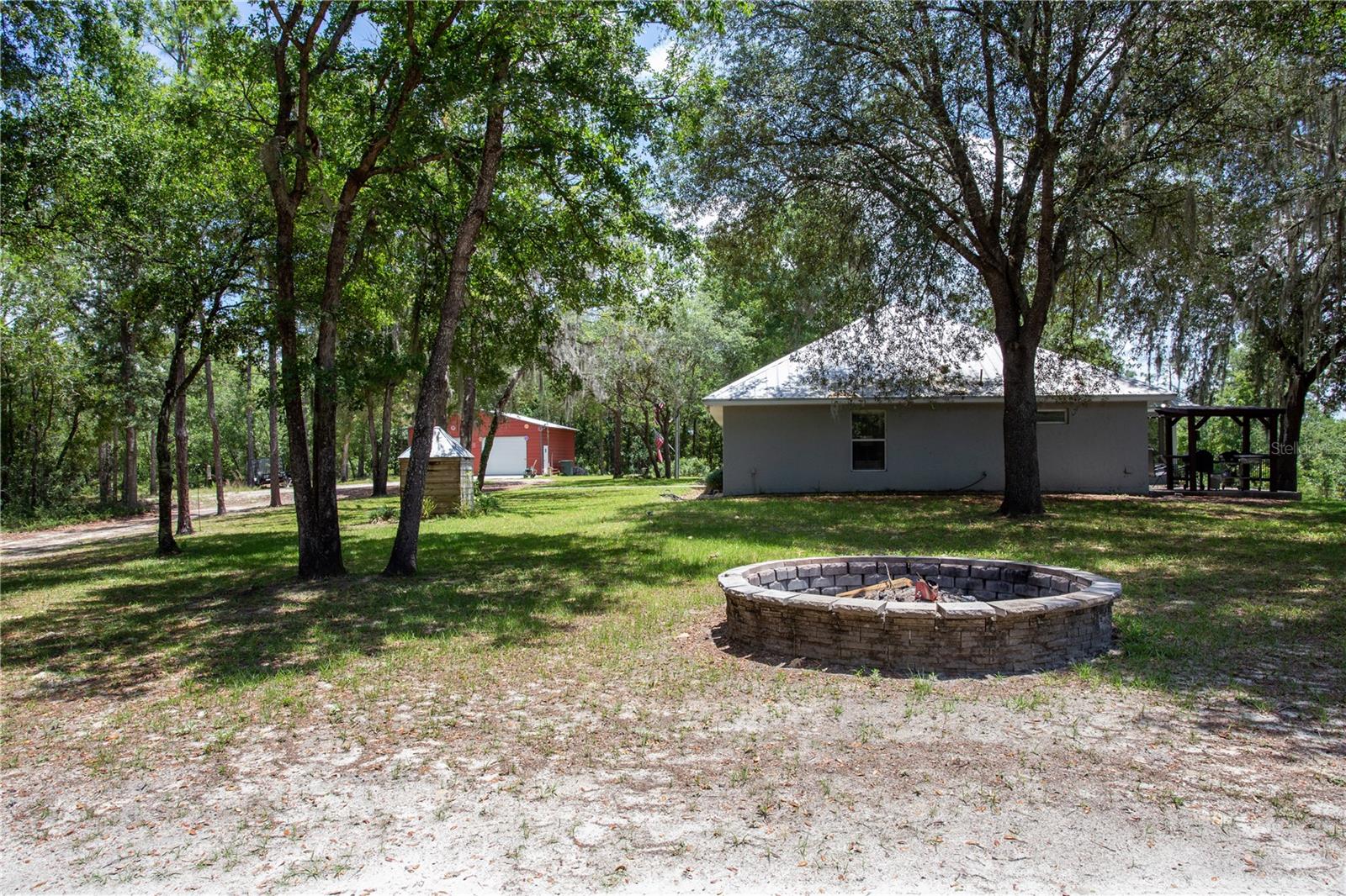 Large fire pit