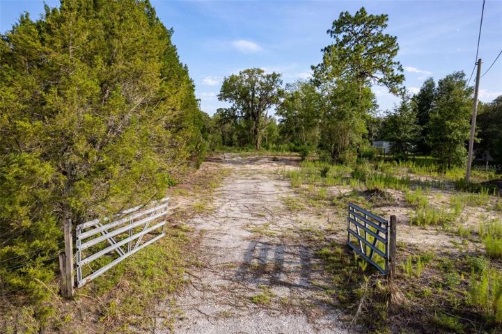 Entry Gate and Access Road
