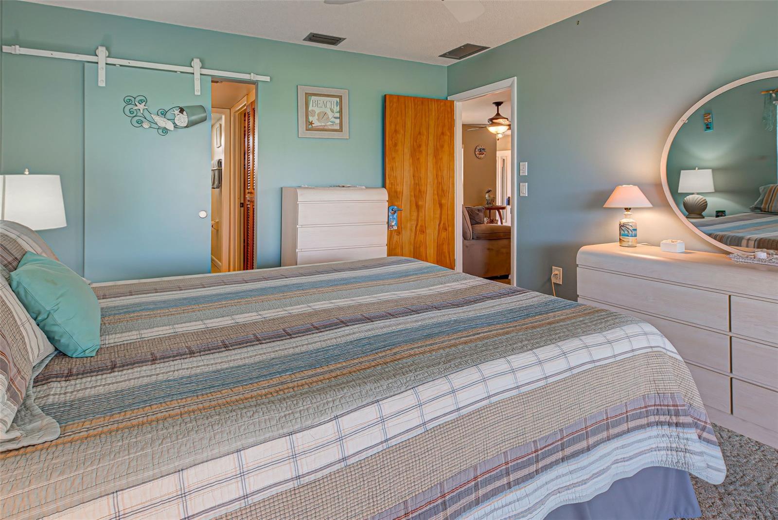 Master bedroom with en suite bathroom