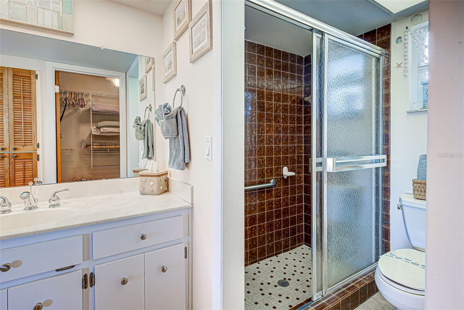 Master bathroom
