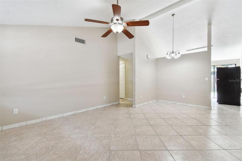 Spacious living room.