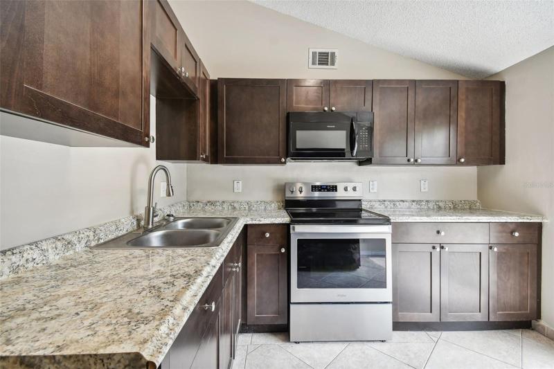 Updated kitchen.