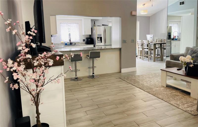 Open floorplan