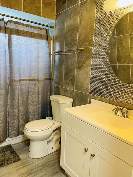 Second bathroom, completely remodeled