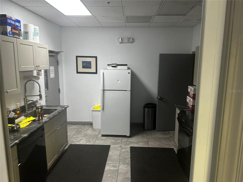 Break Room and Bathrooms