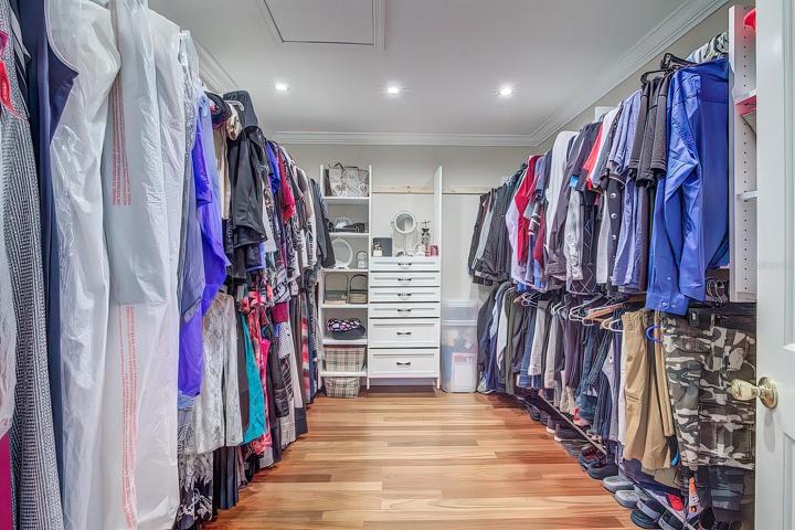 Master closet