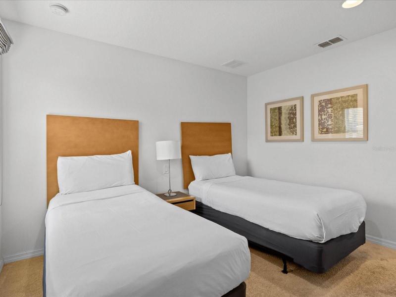 Upstairs secondary bedroom