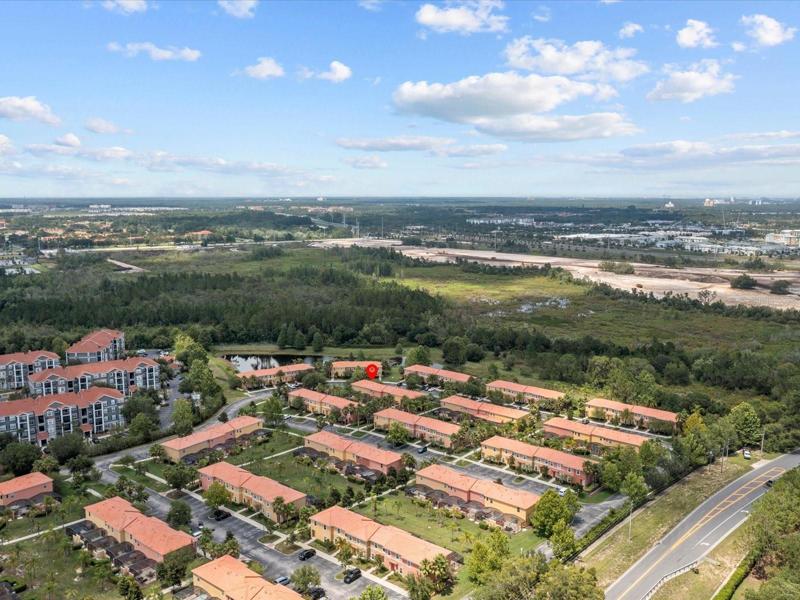 Aerial view of 3063 White Orchid Road