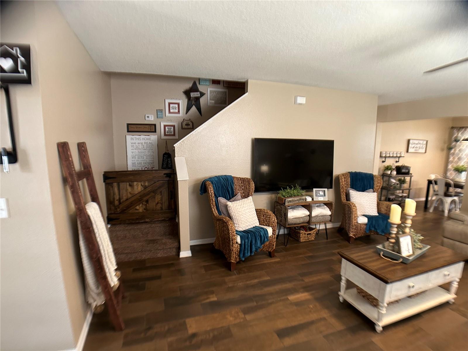 FAMILY ROOM FROM KITCHEN
