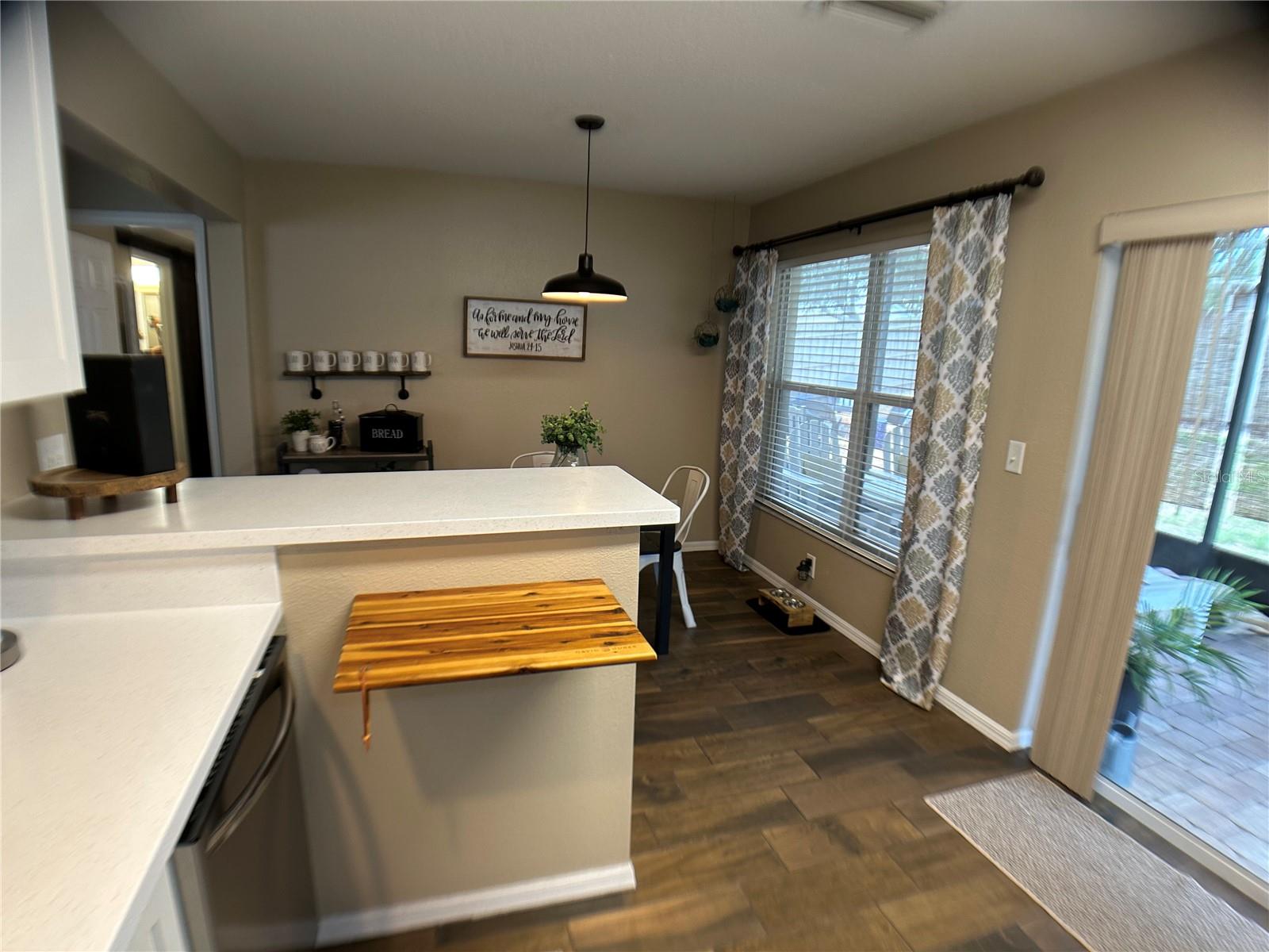 PANTRY WITH GREAT STORAGE SHELVING