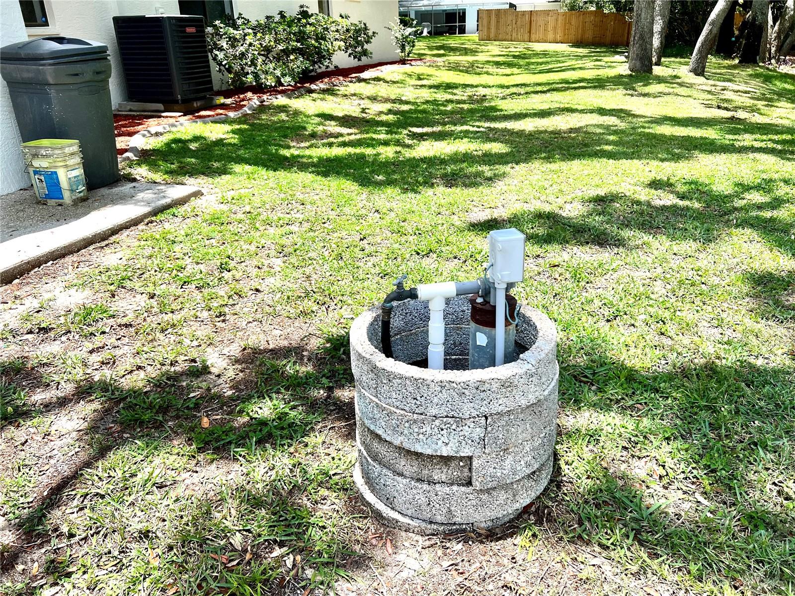 Irrigation well pump