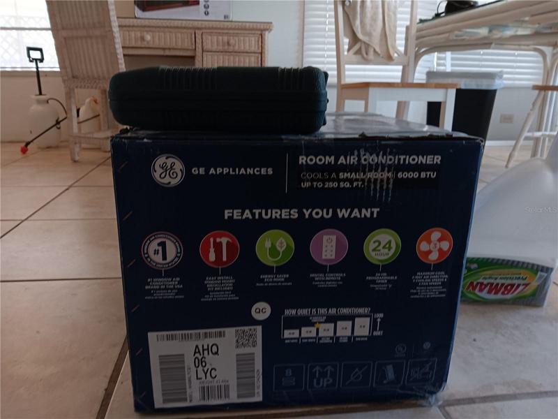 This is the brand new A/C for you in the kitchen