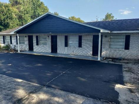 Front of units