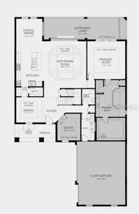 Structural options include: tray ceilings, gourmet kitchen, study in place of flex, deluxe primary bath, 3-car garage, sitting room at bedroom 4, extended lanai, summer kitchen rough-in only, 8 ft doors, pocket slider gathering room, and oak tread and riser staircase.