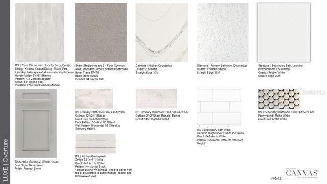Design selections. This home is currently under construction- selections are subject to change.
