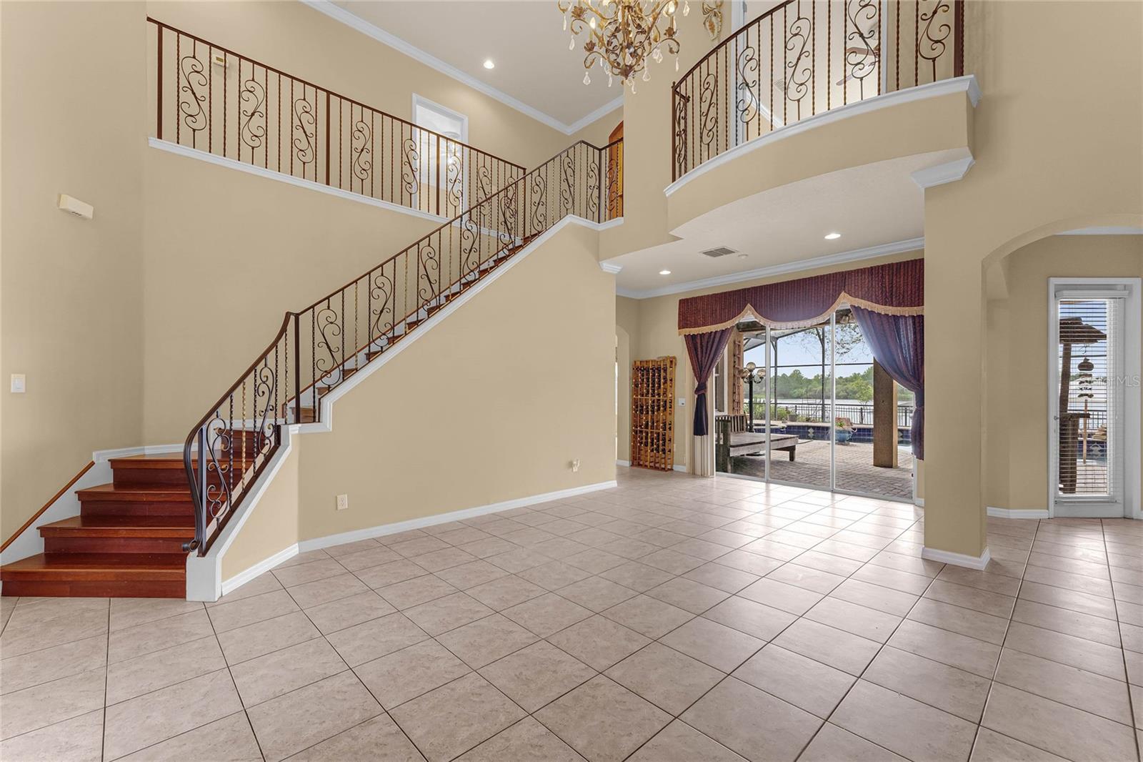 Formal Living and staircase