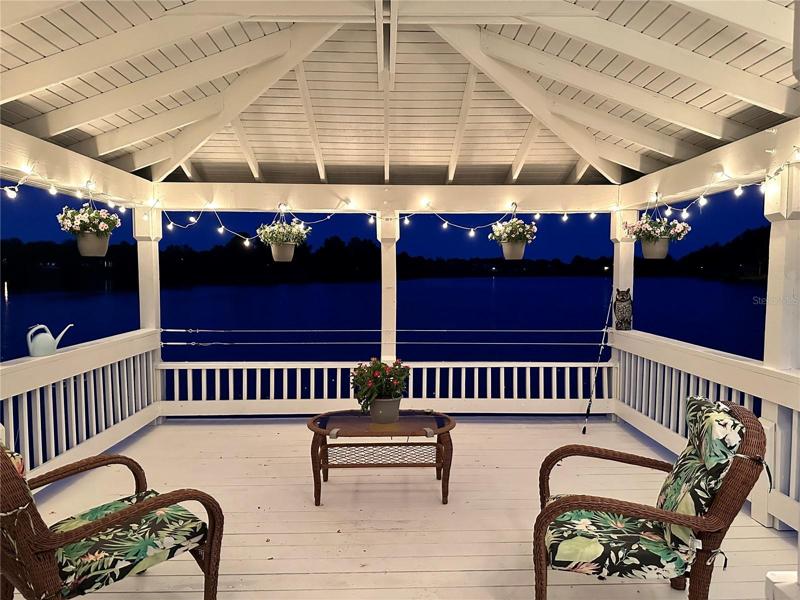 Private dock night 2