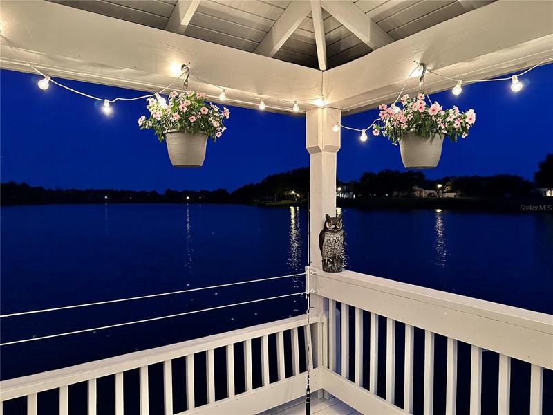 Private dock night 3