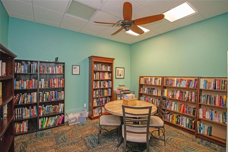 Library in the Clubhouse