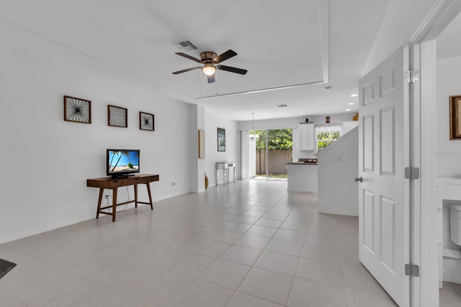 Tile floors throughout the first floor!