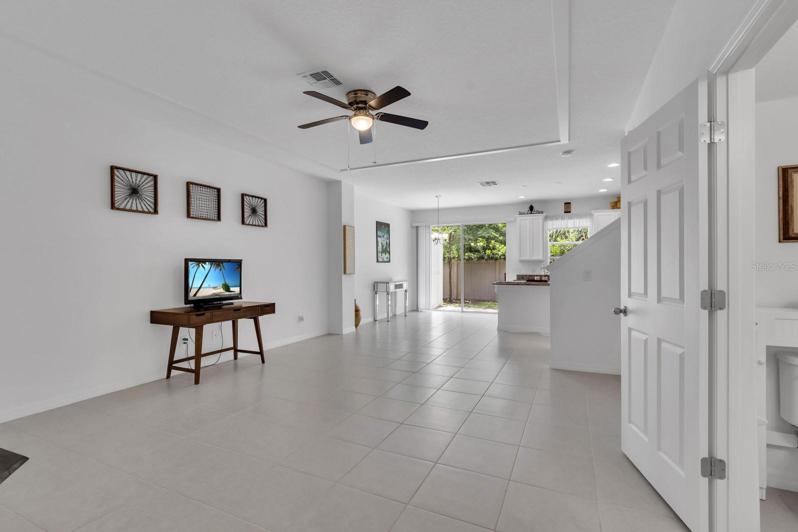 Tile floors throughout the first floor!