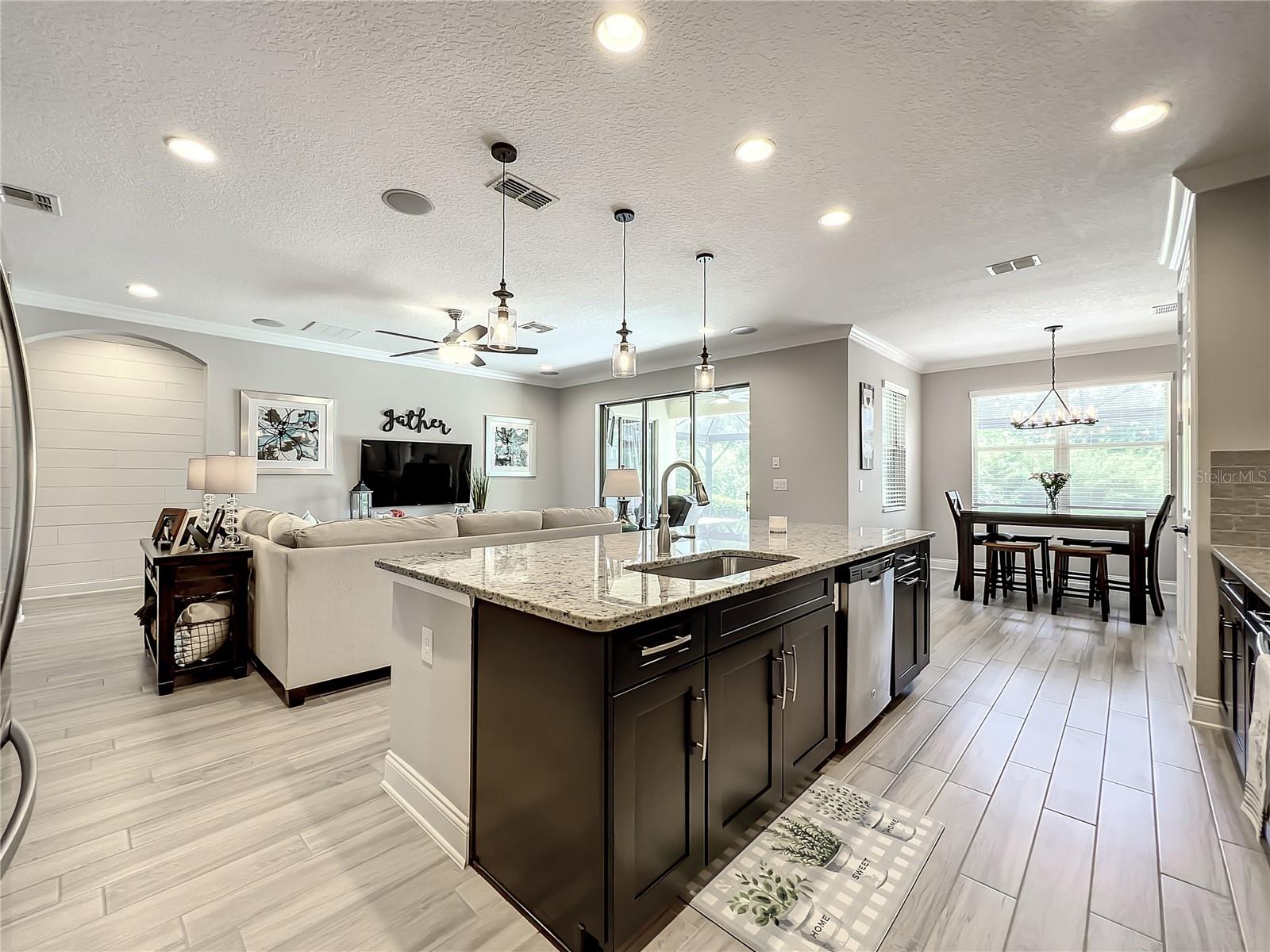 KITCHEN TO LIVING