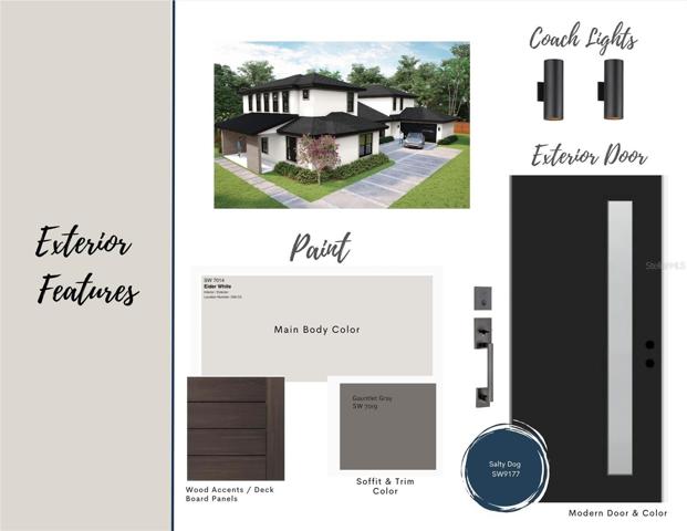 Exterior colors