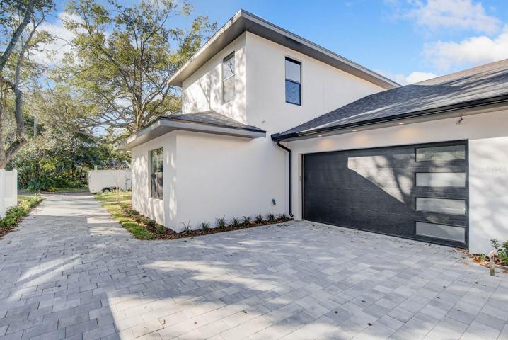 2 car attached garage