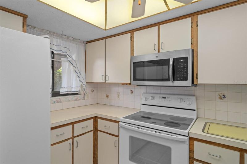 Kitchen with Front Window