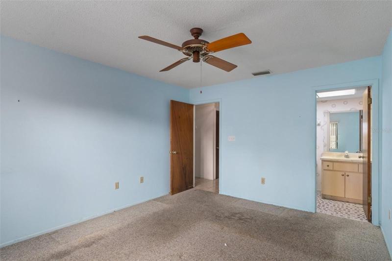 Master Bedroom with Master Bath