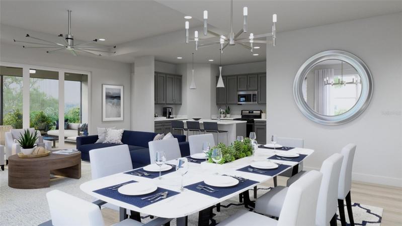Dining Room 2 *DISCLAIMER: Renderings, Photos, Virtual Tours are of like model and are used for display purpose only, actual property may vary.