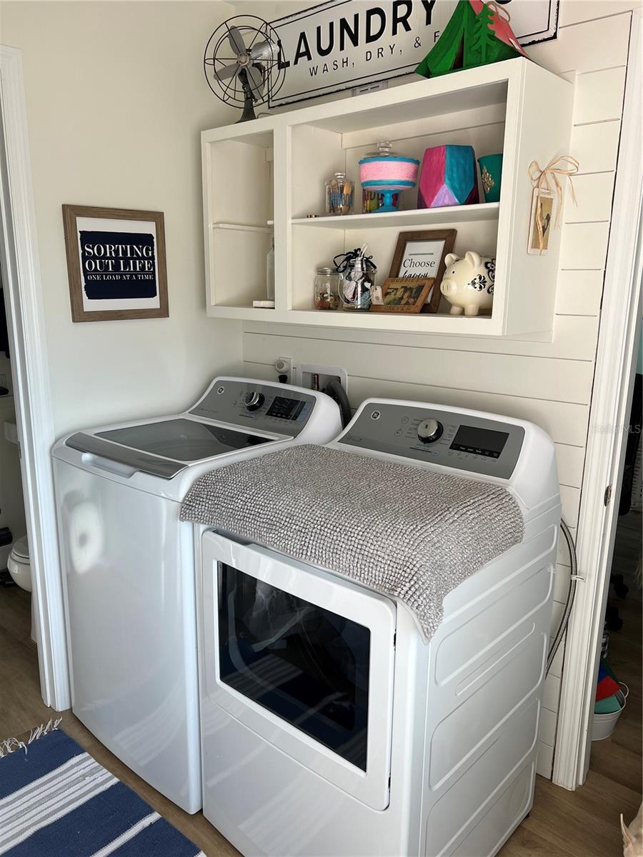 This inside Laundry will help keep you chill while doing this chore!