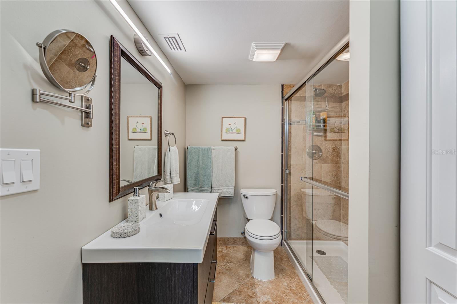 Updated bathroom