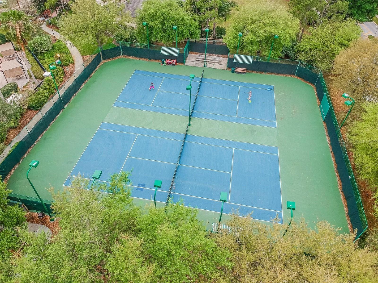 Tennis and Pickle-ball Courts