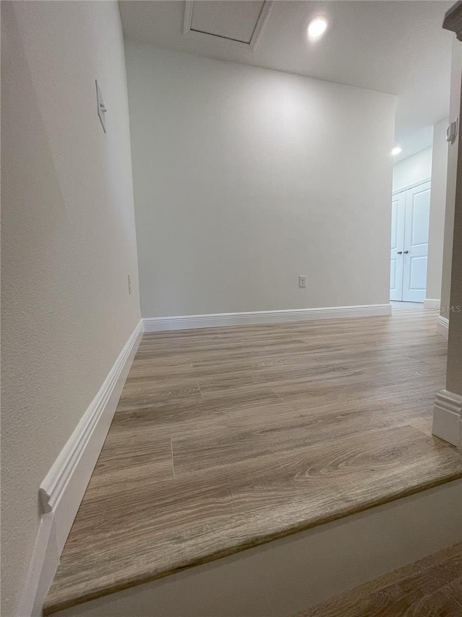 upstairs small loft area