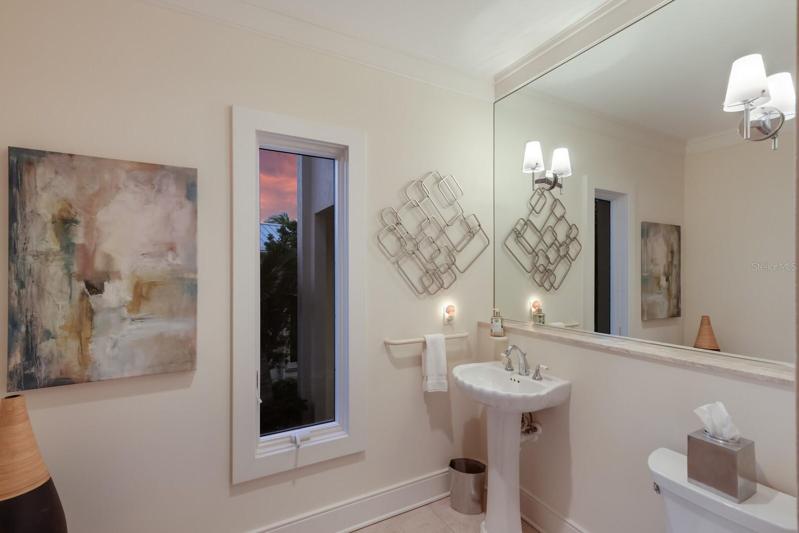 First Floor-Guest Living Level Powder Bathroom