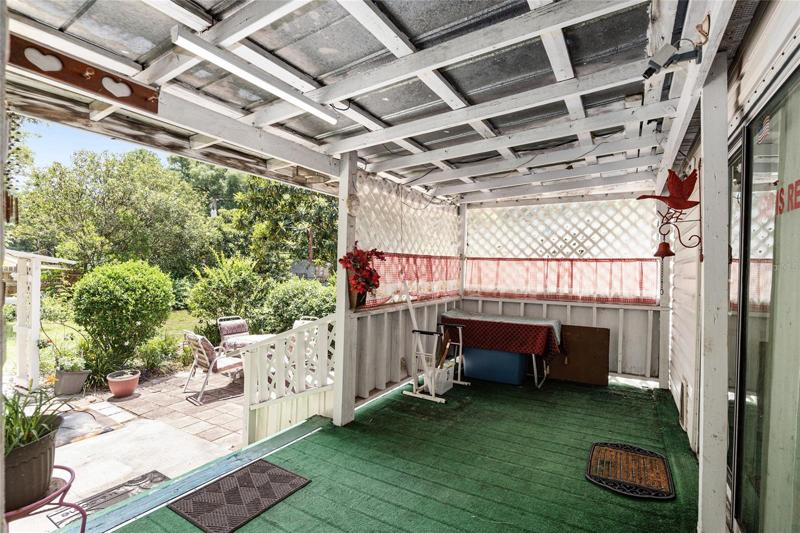 Rear Porch