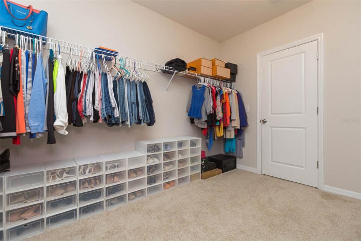 Master closet