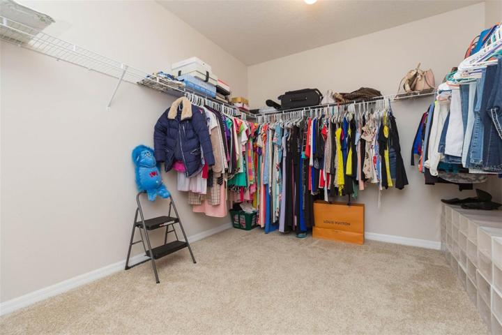Master closet