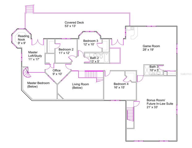 Second Floor Layout