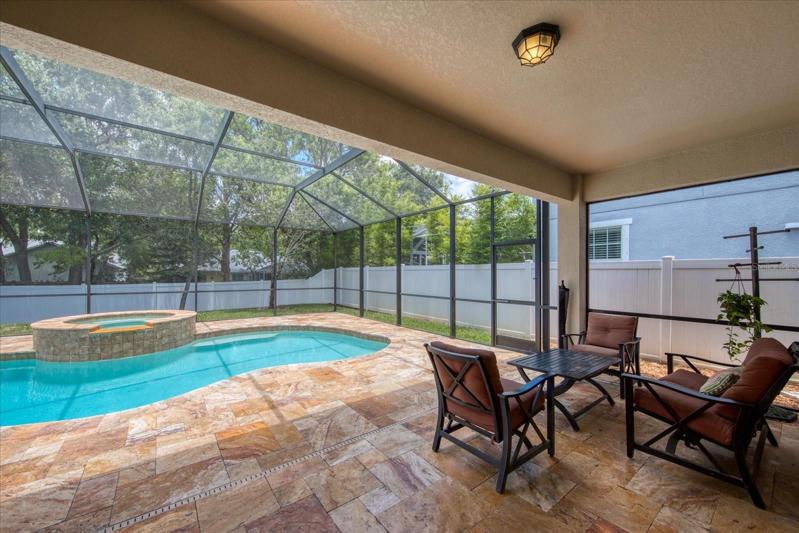 Covered Screened Lanai
