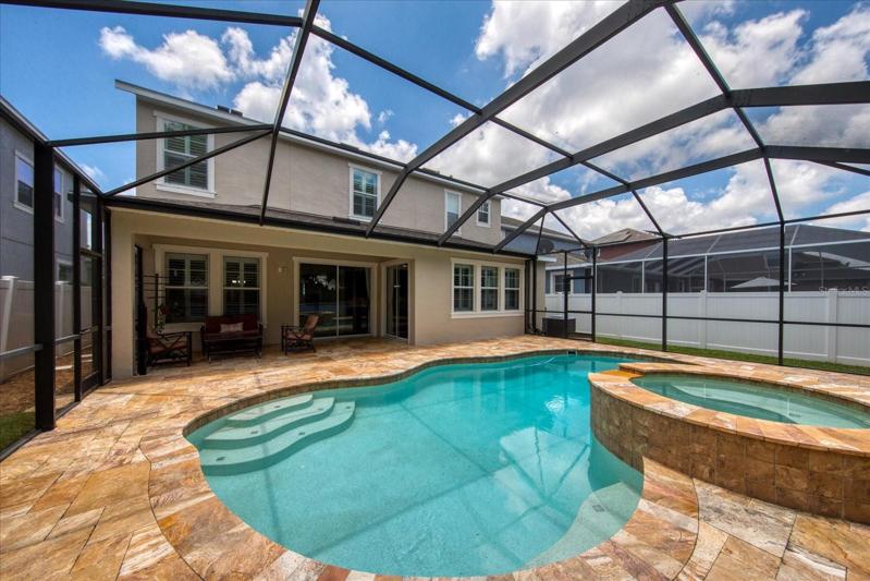 Pool + Covered & Screened Lanai