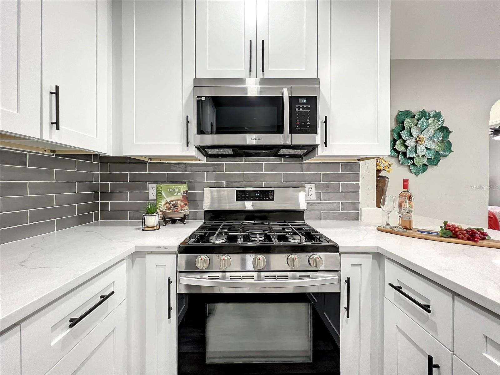 Kitchen with Stainless Steel Appliances