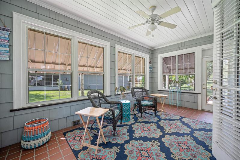 Florida Room off of formal dining room.  Exterior access to patio.