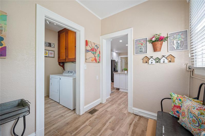 Mud Room on First floor