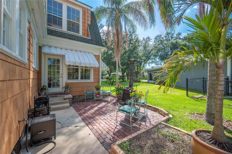 Exterior patio