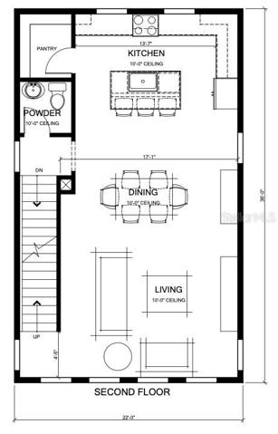 Second Floor layout